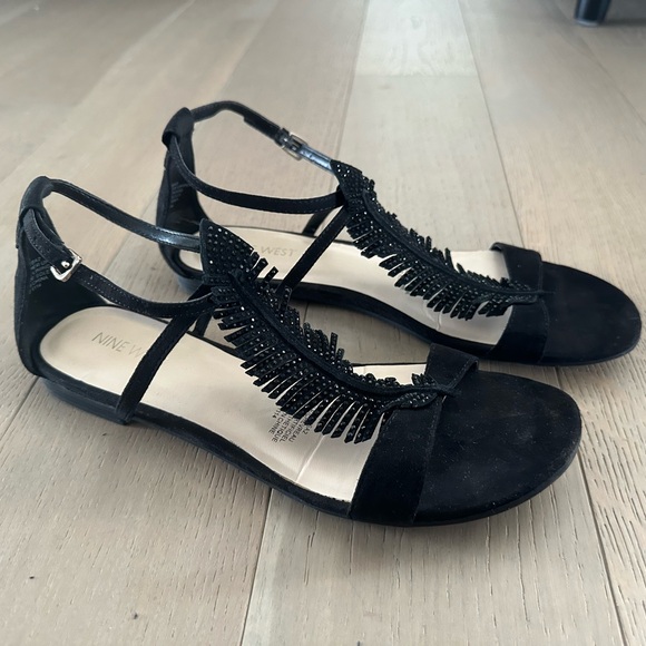 Nine West - Womans Flat Sandals - Picture 3 of 8